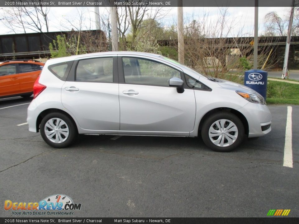 Brilliant Silver 2018 Nissan Versa Note SV Photo #5