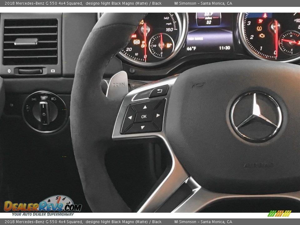 Controls of 2018 Mercedes-Benz G 550 4x4 Squared Photo #18