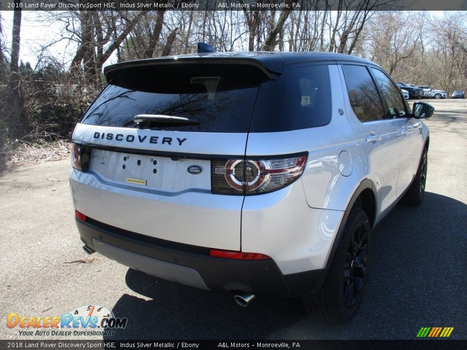 2018 Land Rover Discovery Sport HSE Indus Silver Metallic / Ebony Photo #11