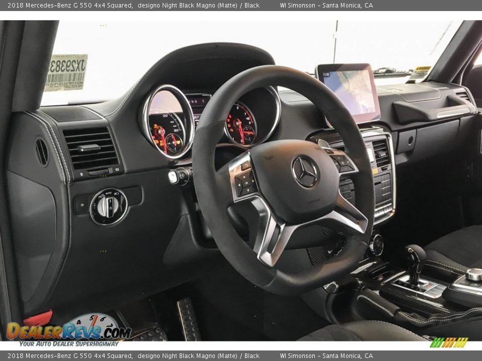 Dashboard of 2018 Mercedes-Benz G 550 4x4 Squared Photo #20