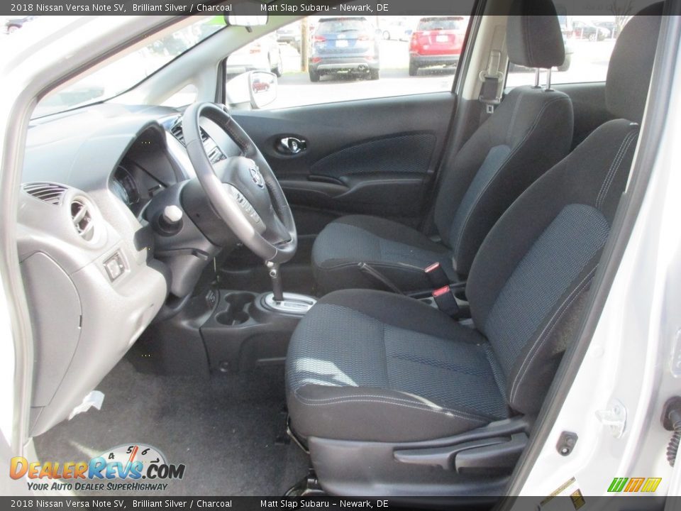 Charcoal Interior - 2018 Nissan Versa Note SV Photo #13