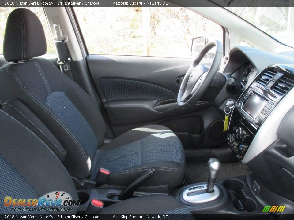 2018 Nissan Versa Note SV Brilliant Silver / Charcoal Photo #17