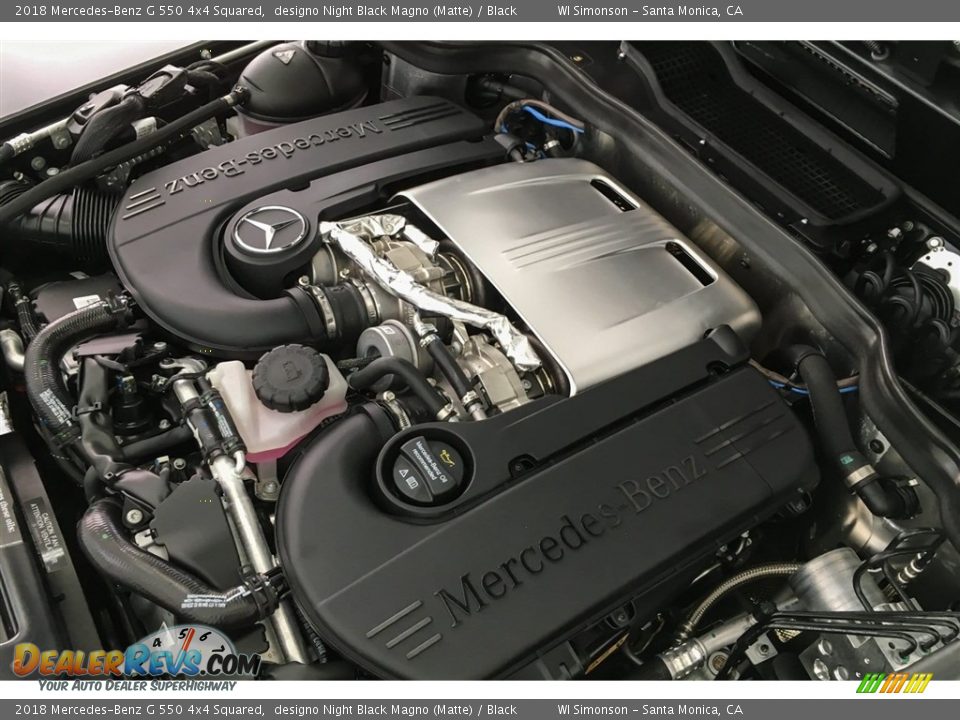 2018 Mercedes-Benz G 550 4x4 Squared 5.5 Liter AMG biturbo DOHC 32-Valve VVT V8 Engine Photo #31