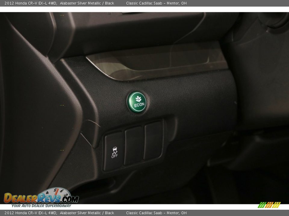 2012 Honda CR-V EX-L 4WD Alabaster Silver Metallic / Black Photo #5