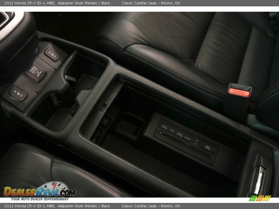2012 Honda CR-V EX-L 4WD Alabaster Silver Metallic / Black Photo #15