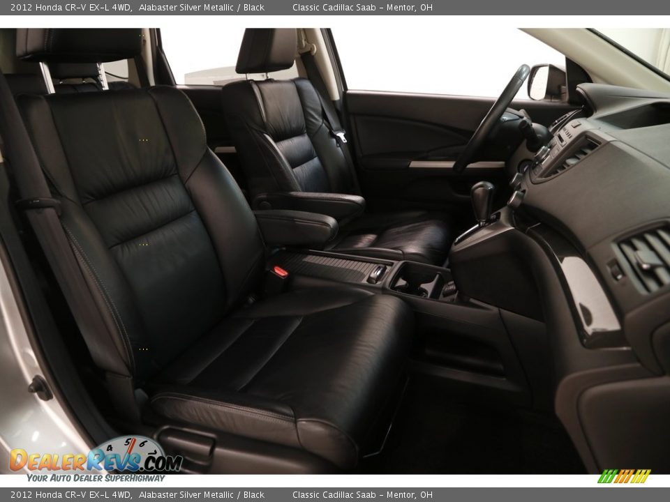 2012 Honda CR-V EX-L 4WD Alabaster Silver Metallic / Black Photo #20