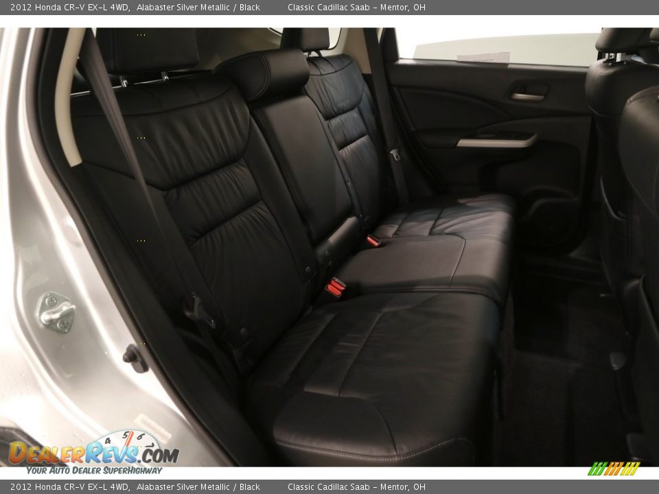 2012 Honda CR-V EX-L 4WD Alabaster Silver Metallic / Black Photo #21