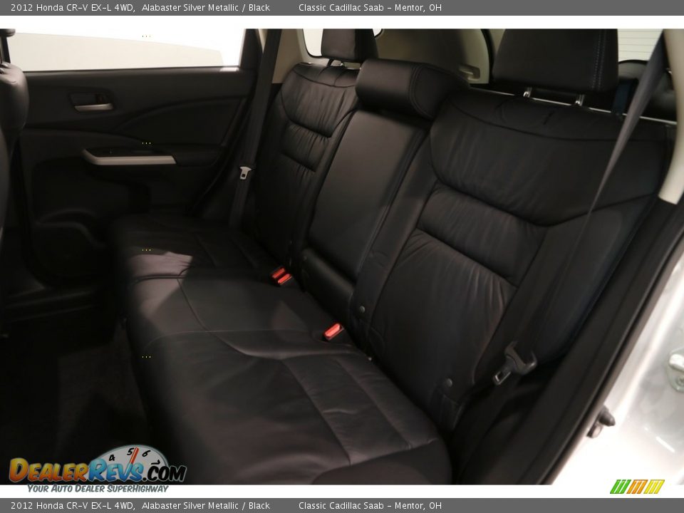 2012 Honda CR-V EX-L 4WD Alabaster Silver Metallic / Black Photo #22