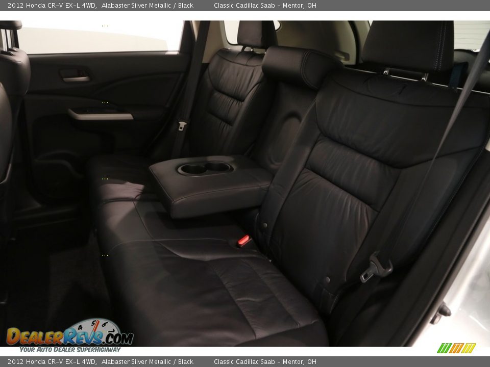 2012 Honda CR-V EX-L 4WD Alabaster Silver Metallic / Black Photo #23
