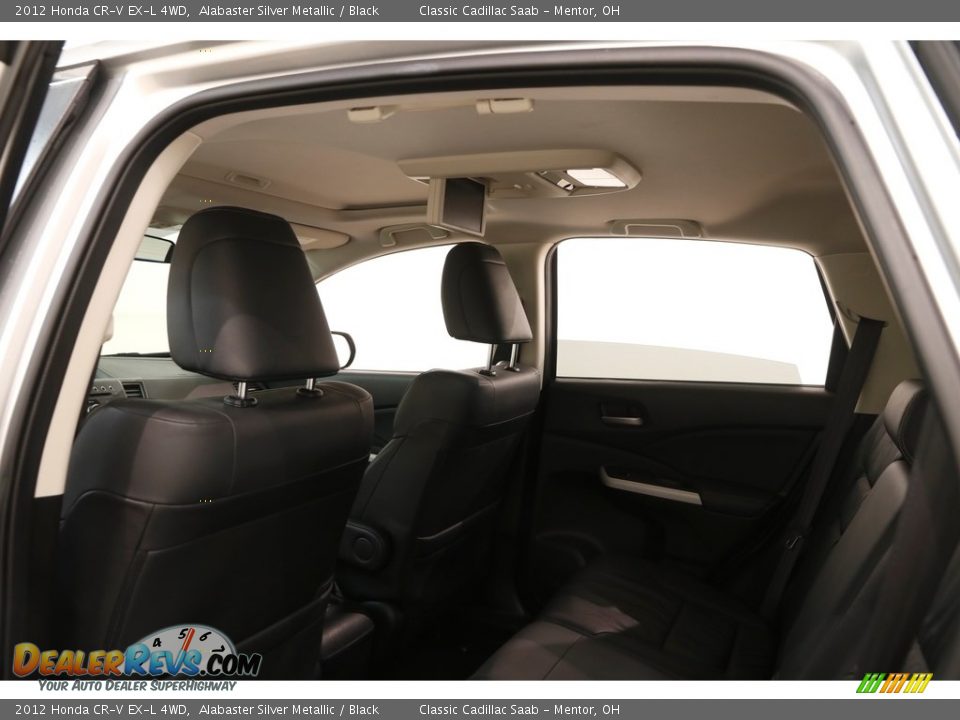 2012 Honda CR-V EX-L 4WD Alabaster Silver Metallic / Black Photo #25
