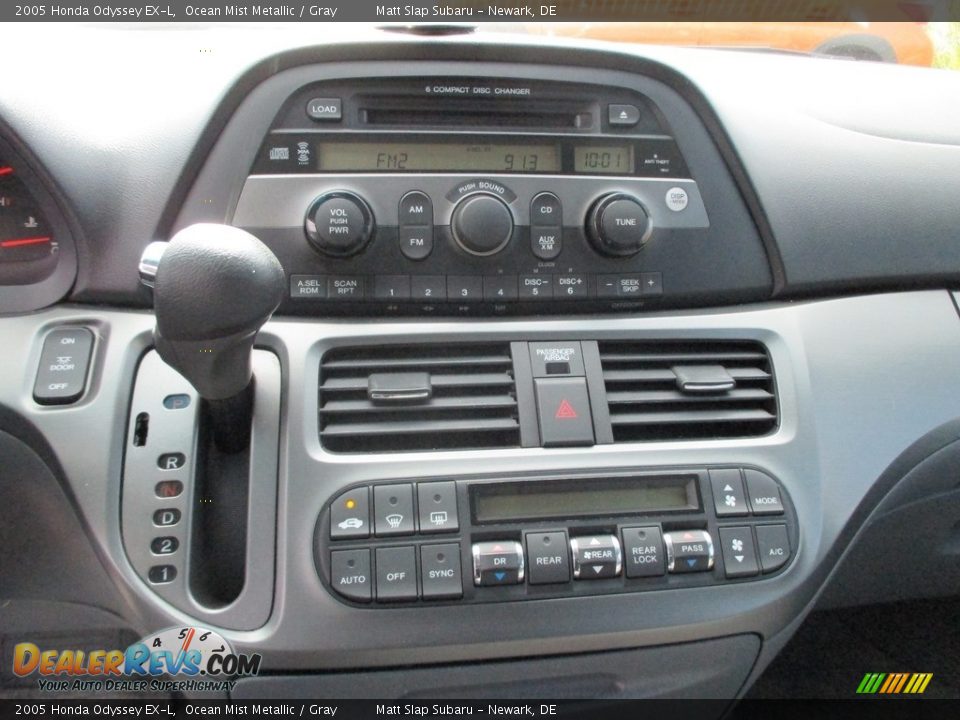2005 Honda Odyssey EX-L Ocean Mist Metallic / Gray Photo #26