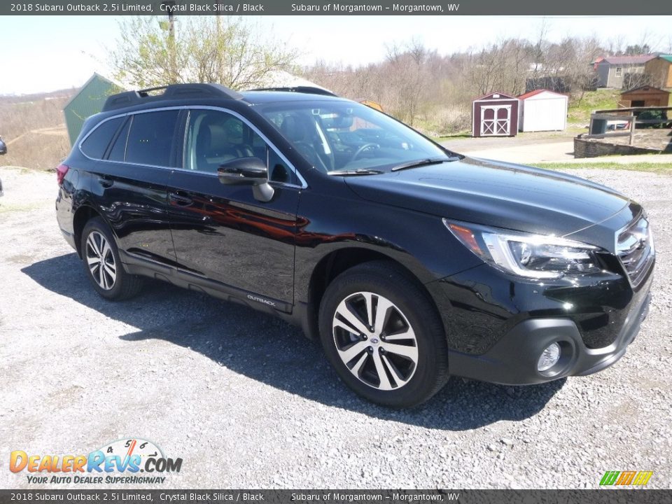 2018 Subaru Outback 2.5i Limited Crystal Black Silica / Black Photo #1