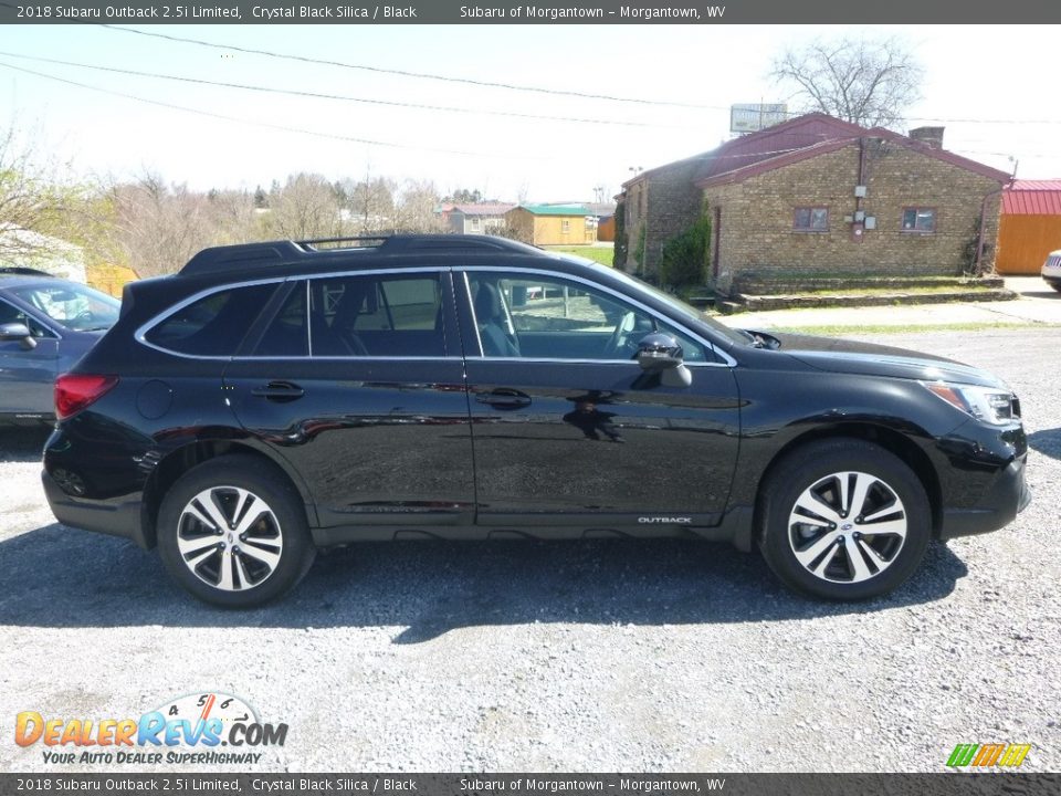 2018 Subaru Outback 2.5i Limited Crystal Black Silica / Black Photo #3
