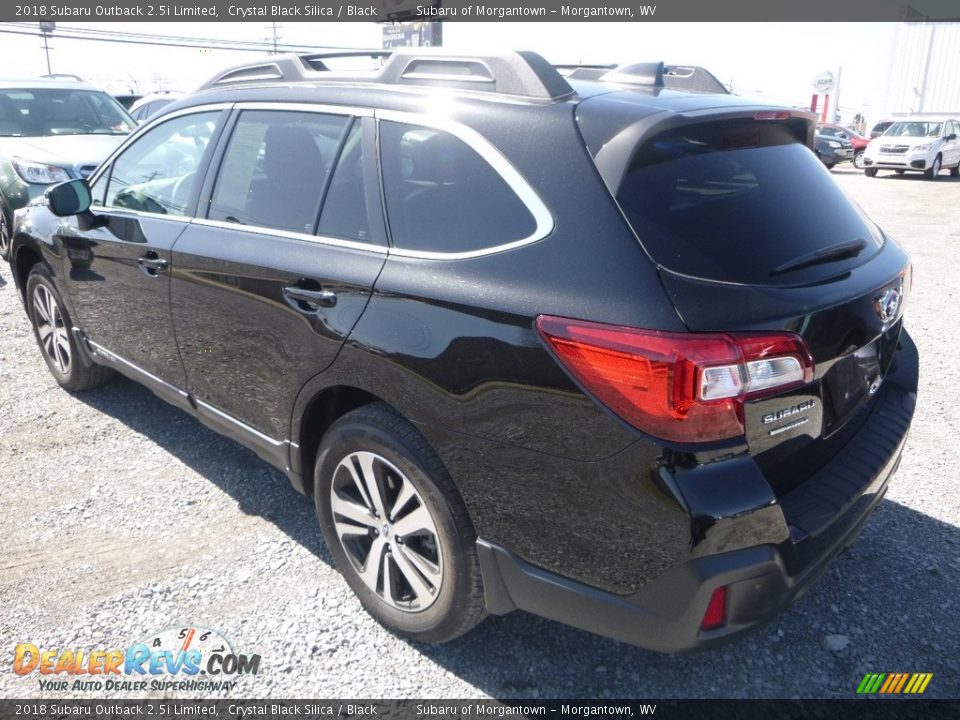 2018 Subaru Outback 2.5i Limited Crystal Black Silica / Black Photo #6