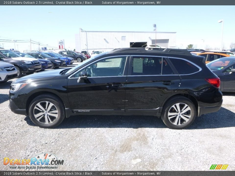 2018 Subaru Outback 2.5i Limited Crystal Black Silica / Black Photo #7