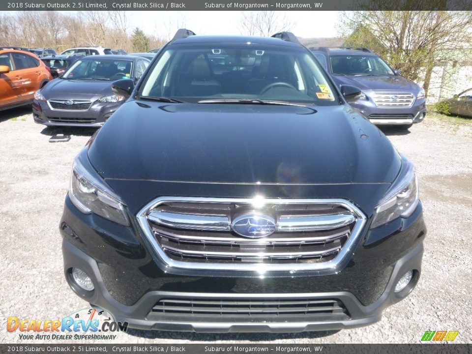 2018 Subaru Outback 2.5i Limited Crystal Black Silica / Black Photo #9