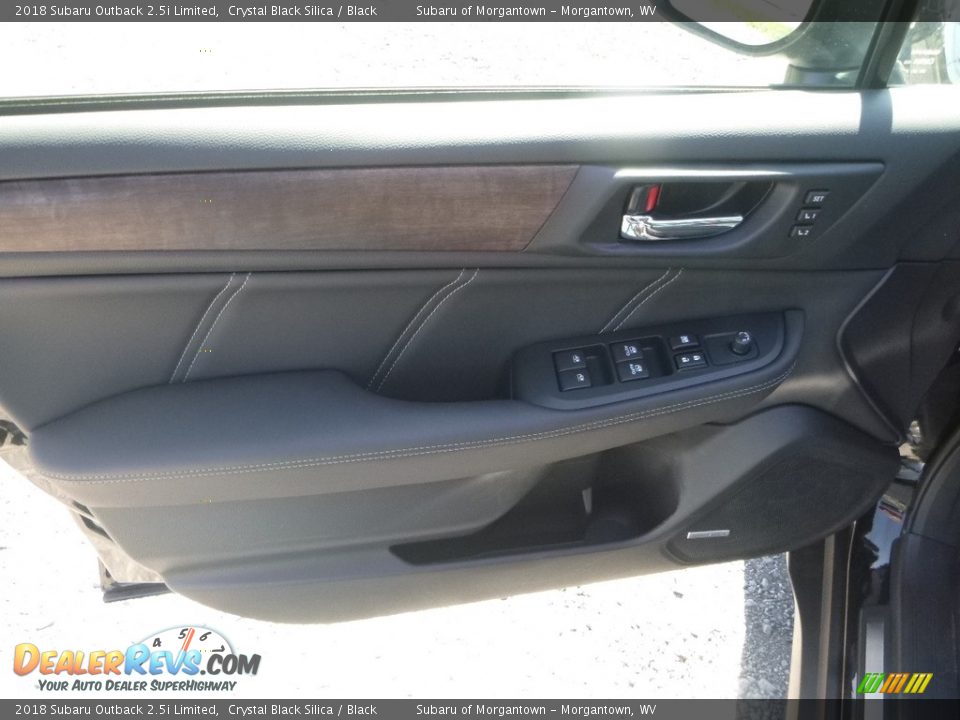 2018 Subaru Outback 2.5i Limited Crystal Black Silica / Black Photo #14