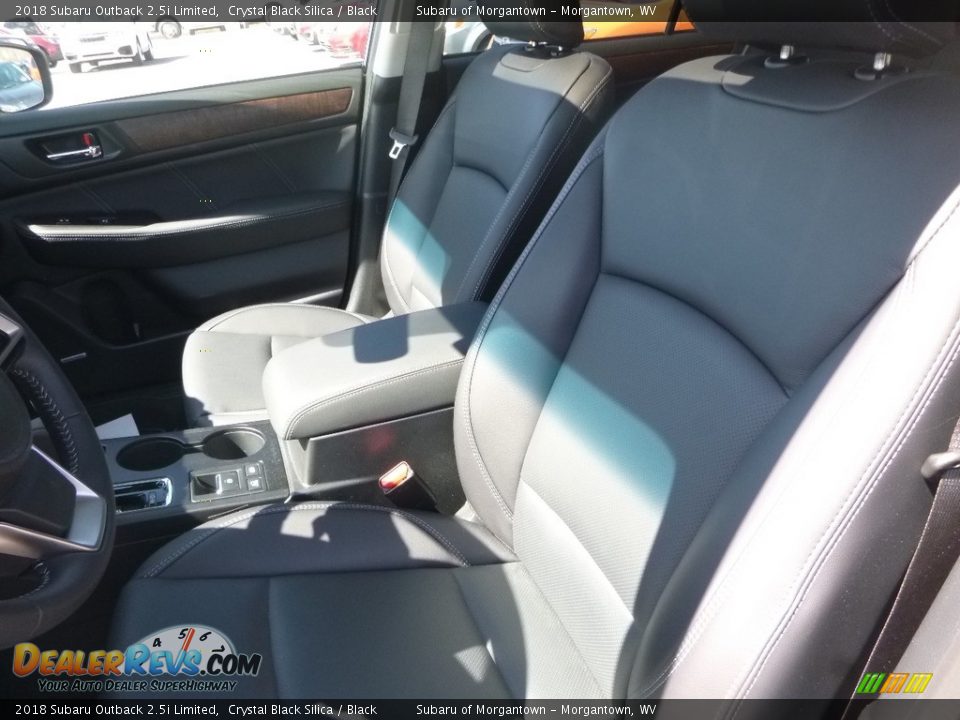 2018 Subaru Outback 2.5i Limited Crystal Black Silica / Black Photo #15