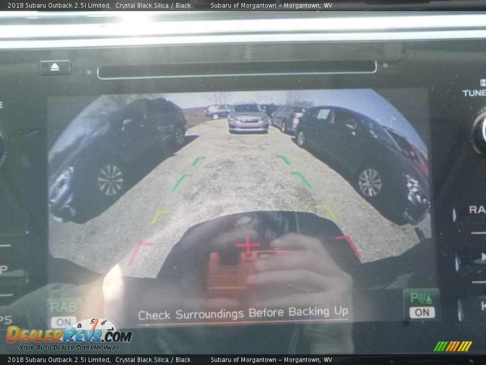 2018 Subaru Outback 2.5i Limited Crystal Black Silica / Black Photo #19
