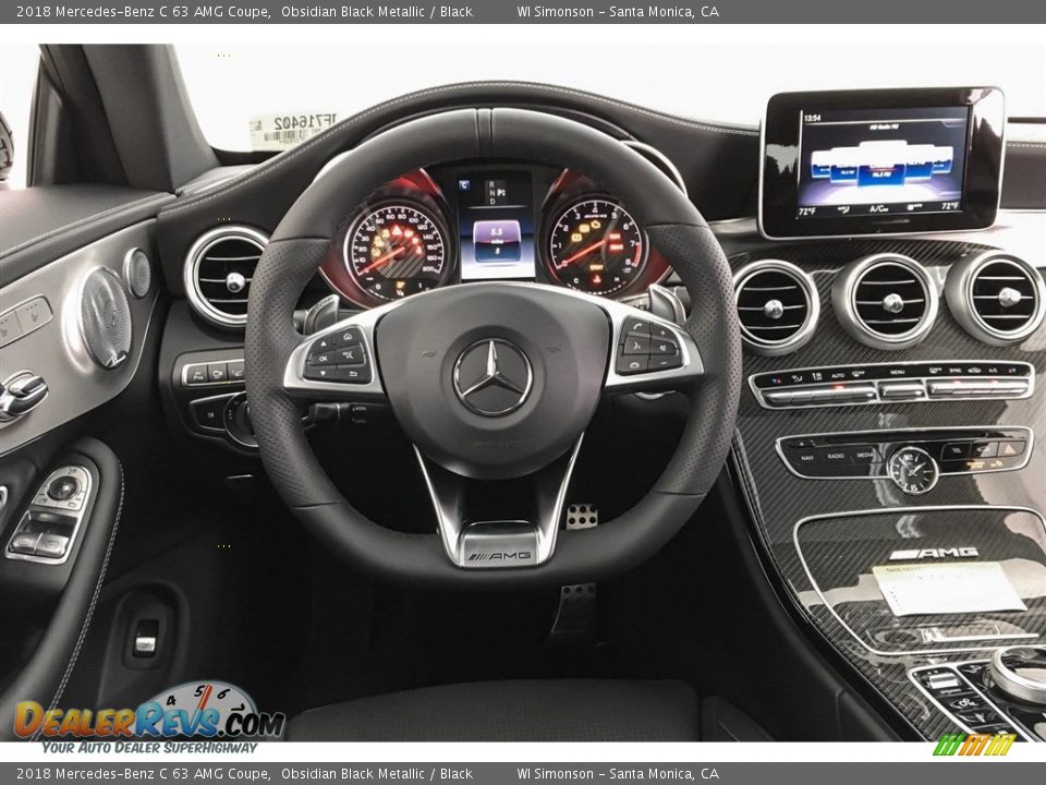 Controls of 2018 Mercedes-Benz C 63 AMG Coupe Photo #4
