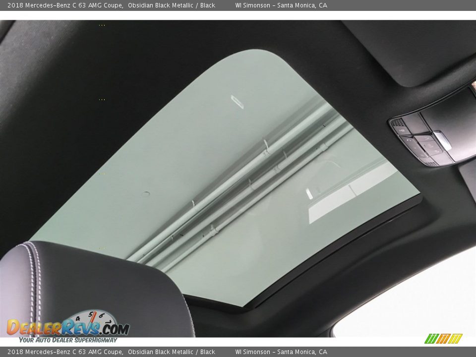 Sunroof of 2018 Mercedes-Benz C 63 AMG Coupe Photo #28