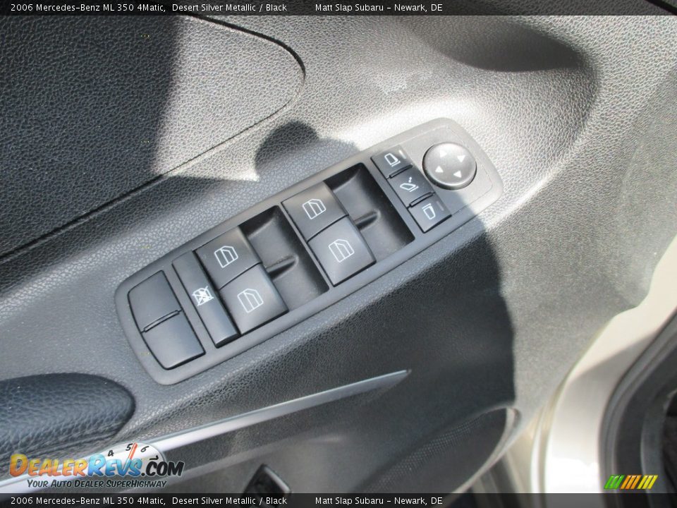 2006 Mercedes-Benz ML 350 4Matic Desert Silver Metallic / Black Photo #14