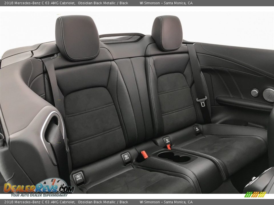 2018 Mercedes-Benz C 63 AMG Cabriolet Obsidian Black Metallic / Black Photo #15