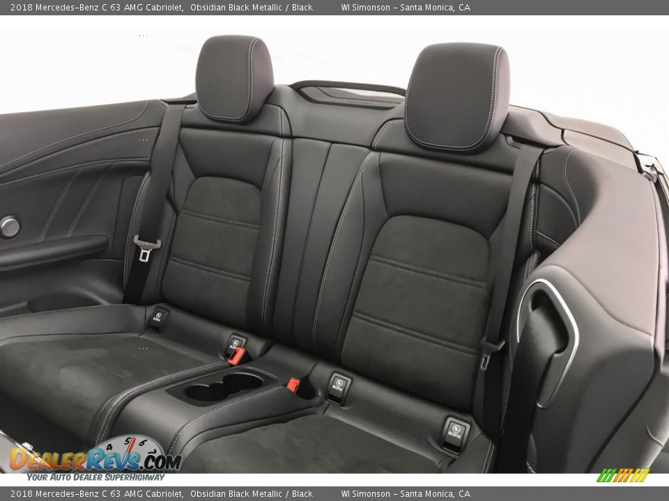 2018 Mercedes-Benz C 63 AMG Cabriolet Obsidian Black Metallic / Black Photo #17