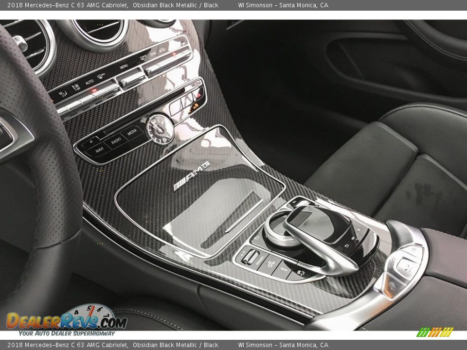 2018 Mercedes-Benz C 63 AMG Cabriolet Obsidian Black Metallic / Black Photo #21