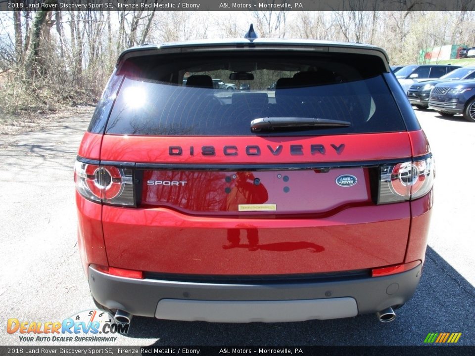 2018 Land Rover Discovery Sport SE Firenze Red Metallic / Ebony Photo #7
