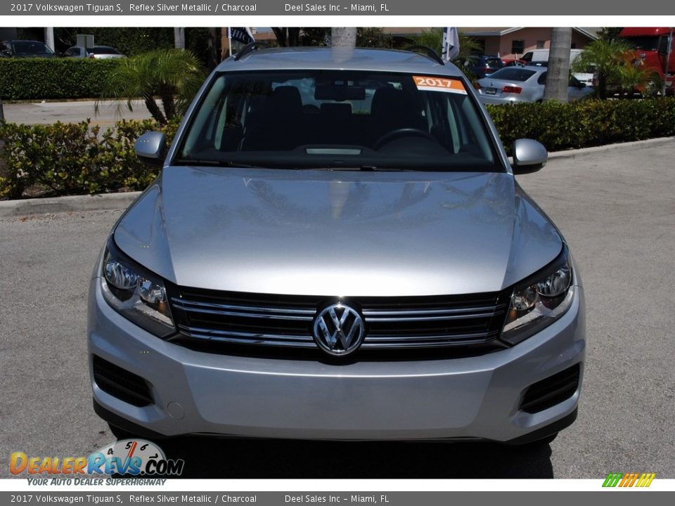 2017 Volkswagen Tiguan S Reflex Silver Metallic / Charcoal Photo #3