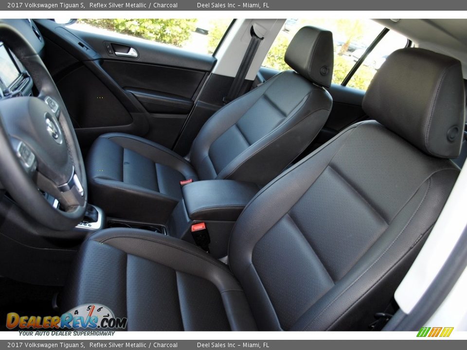 2017 Volkswagen Tiguan S Reflex Silver Metallic / Charcoal Photo #14