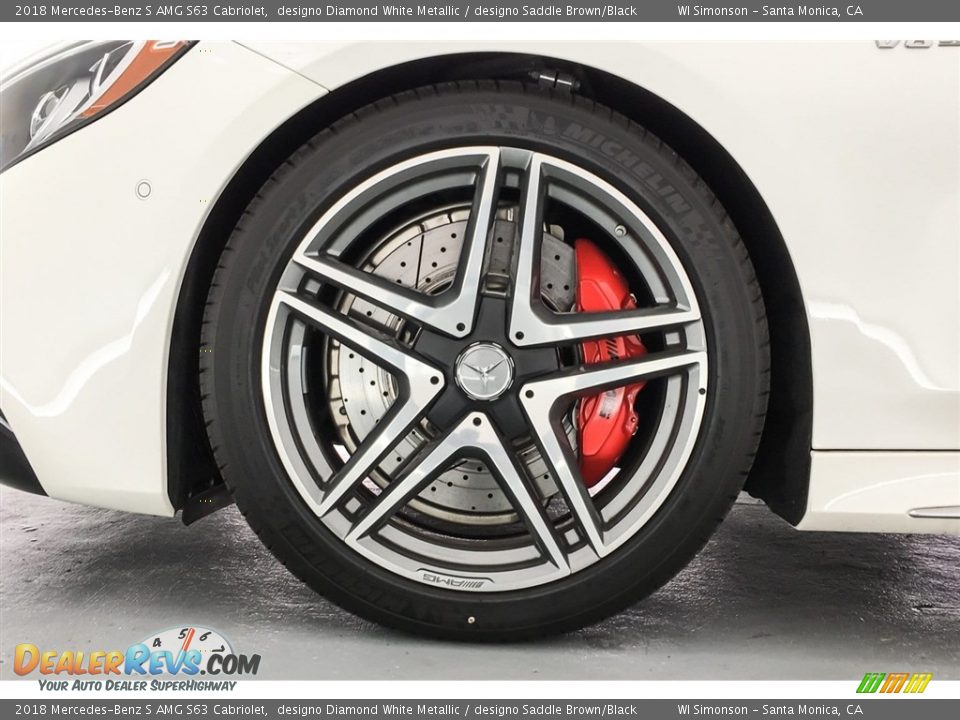 2018 Mercedes-Benz S AMG S63 Cabriolet Wheel Photo #8