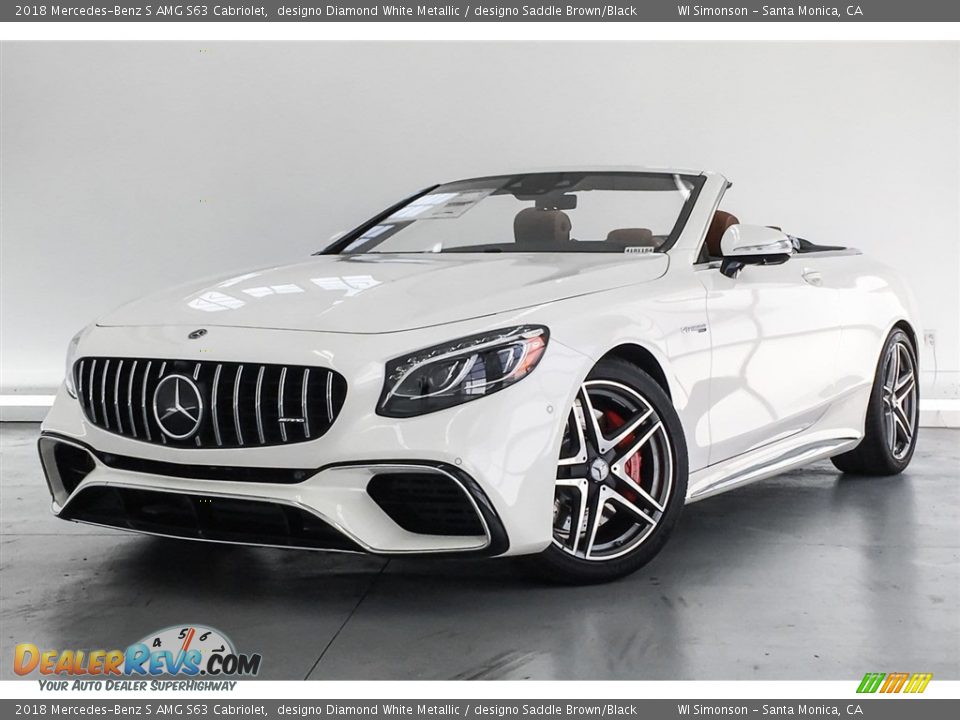 designo Diamond White Metallic 2018 Mercedes-Benz S AMG S63 Cabriolet Photo #13