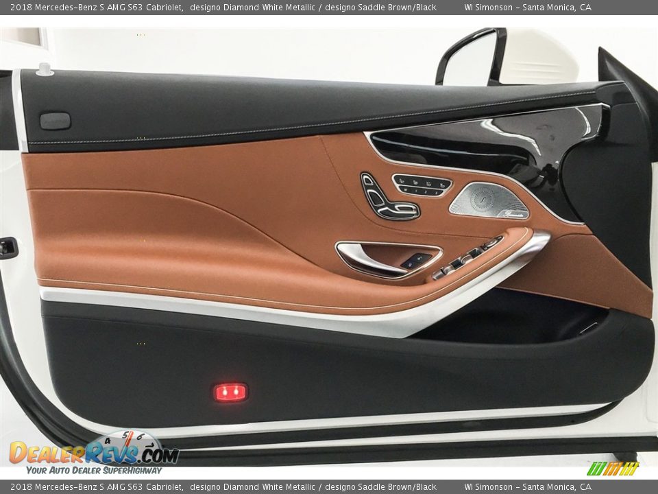 Door Panel of 2018 Mercedes-Benz S AMG S63 Cabriolet Photo #24