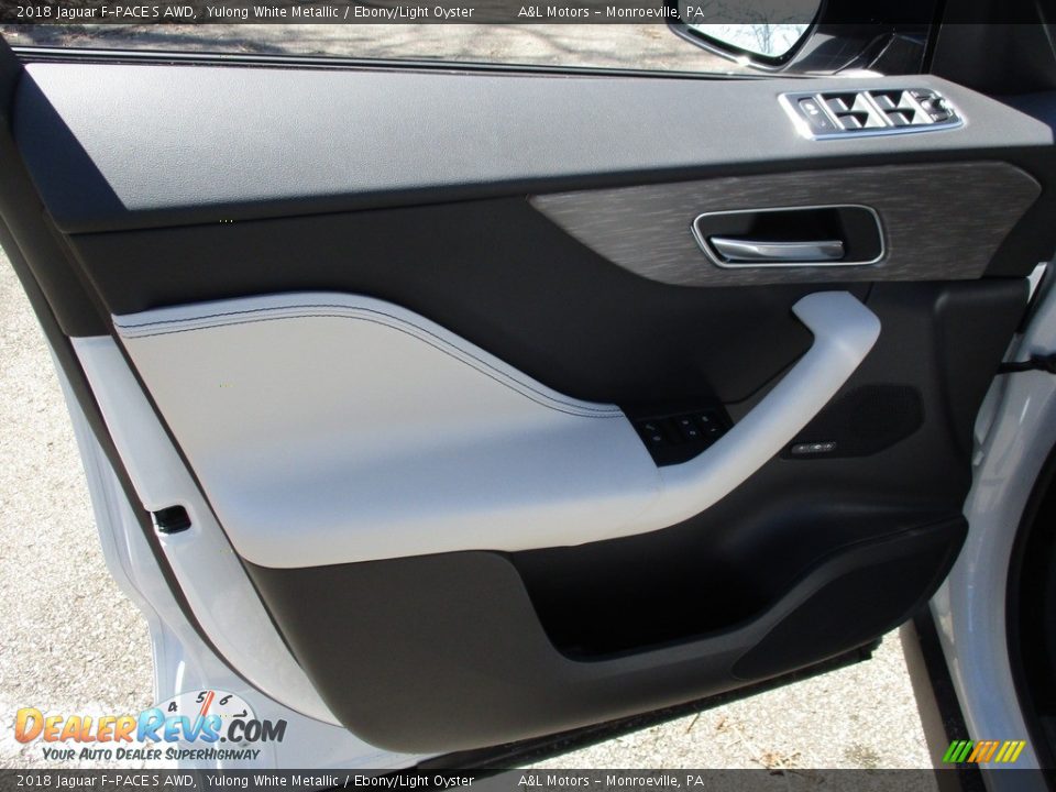 Door Panel of 2018 Jaguar F-PACE S AWD Photo #11