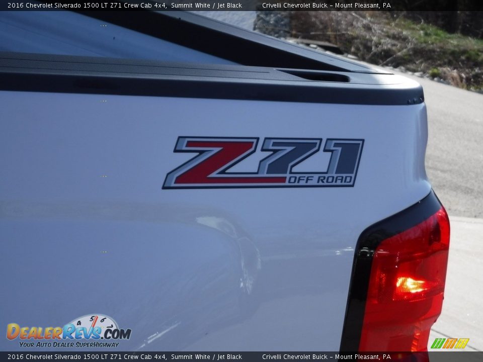 2016 Chevrolet Silverado 1500 LT Z71 Crew Cab 4x4 Summit White / Jet Black Photo #4
