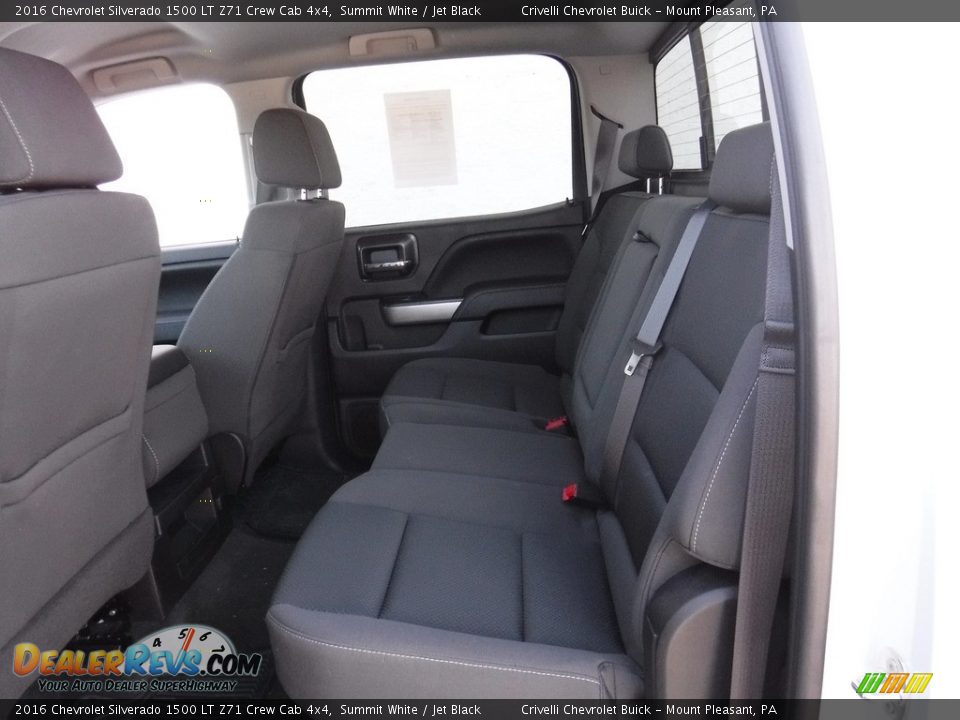 2016 Chevrolet Silverado 1500 LT Z71 Crew Cab 4x4 Summit White / Jet Black Photo #28