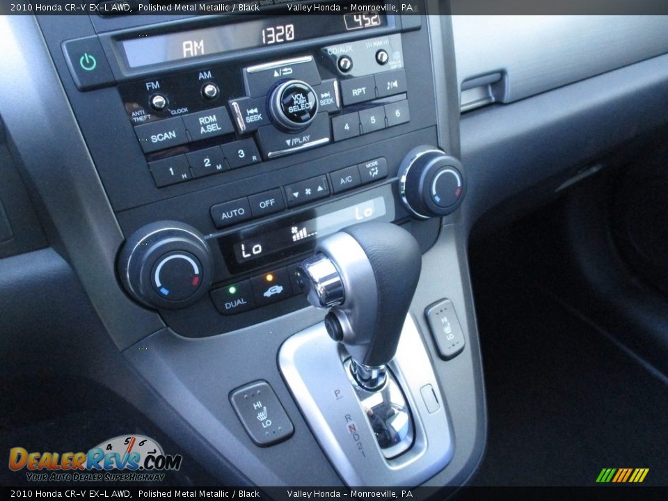 2010 Honda CR-V EX-L AWD Polished Metal Metallic / Black Photo #15