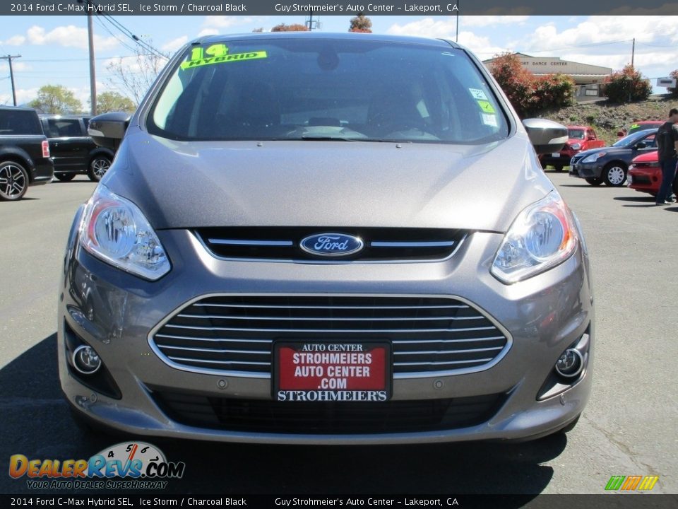 2014 Ford C-Max Hybrid SEL Ice Storm / Charcoal Black Photo #2