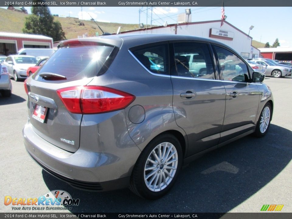 2014 Ford C-Max Hybrid SEL Ice Storm / Charcoal Black Photo #7