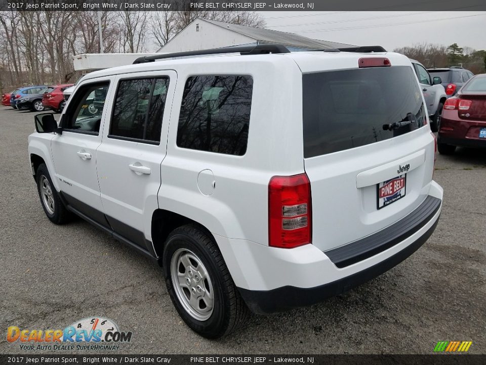 2017 Jeep Patriot Sport Bright White / Dark Slate Gray Photo #2