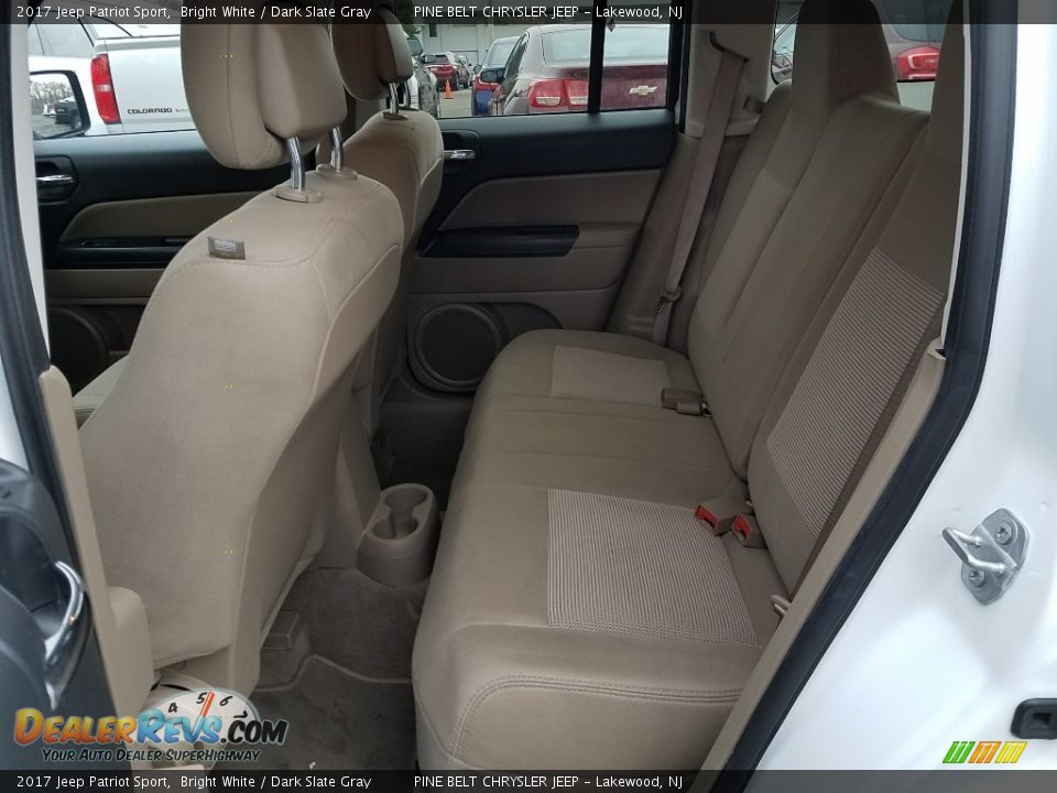 2017 Jeep Patriot Sport Bright White / Dark Slate Gray Photo #3