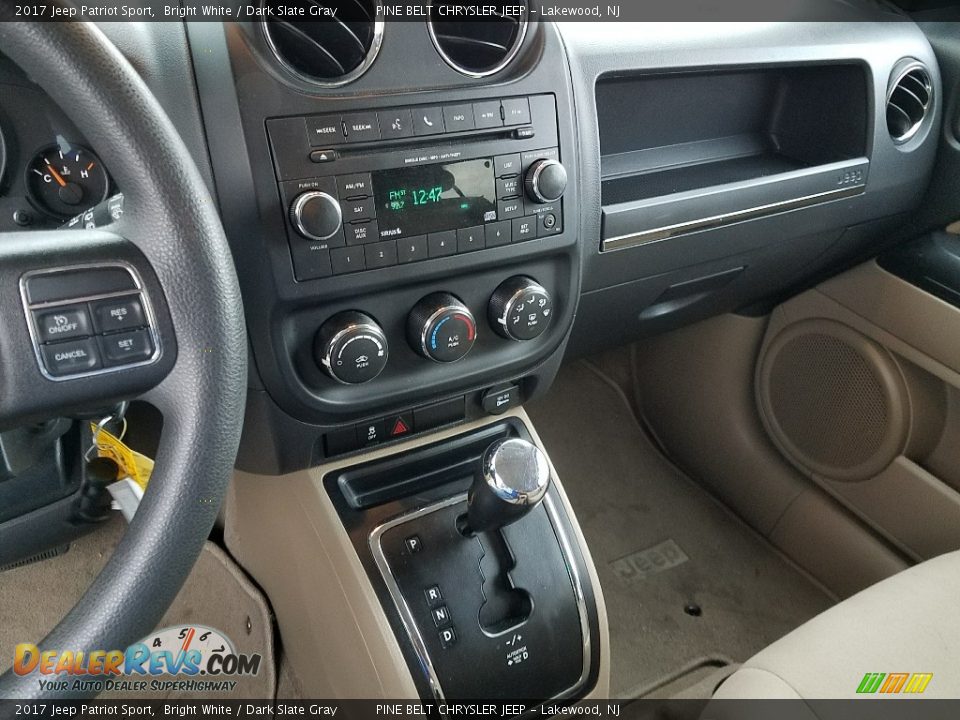 2017 Jeep Patriot Sport Bright White / Dark Slate Gray Photo #4
