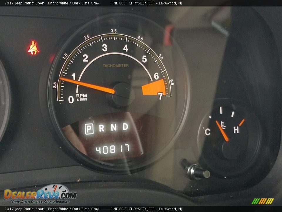 2017 Jeep Patriot Sport Bright White / Dark Slate Gray Photo #5