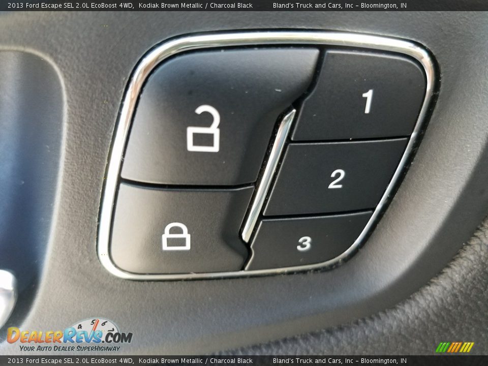 2013 Ford Escape SEL 2.0L EcoBoost 4WD Kodiak Brown Metallic / Charcoal Black Photo #12