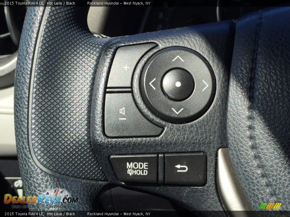 2015 Toyota RAV4 LE Hot Lava / Black Photo #16