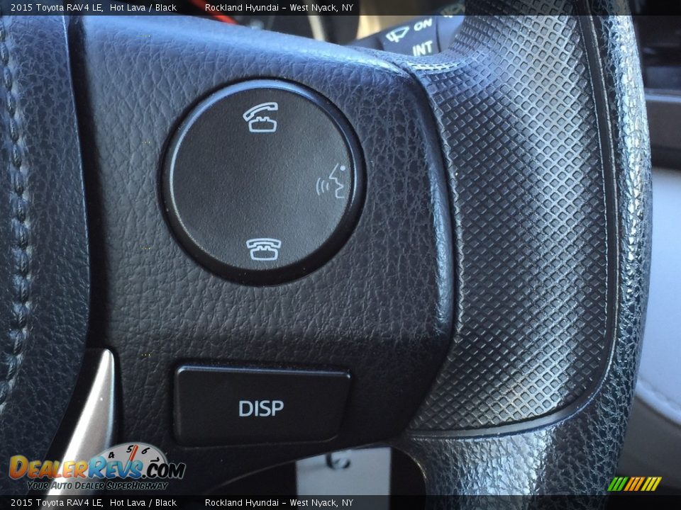 2015 Toyota RAV4 LE Hot Lava / Black Photo #17