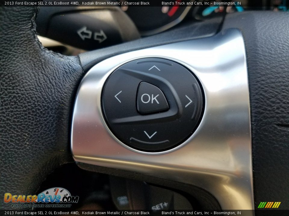 2013 Ford Escape SEL 2.0L EcoBoost 4WD Kodiak Brown Metallic / Charcoal Black Photo #18