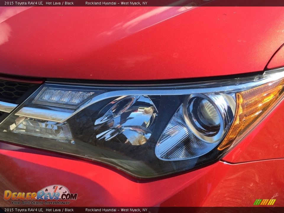 2015 Toyota RAV4 LE Hot Lava / Black Photo #29